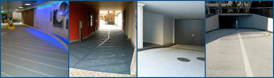 Vier Beispiele ausgeführter Tiefgaragenabdichtungen